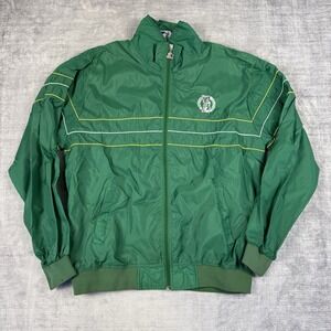 Vintage 80s Boston Celtics Jacket Mens XL Starter Windbreaker Bomber NBA Zip Up